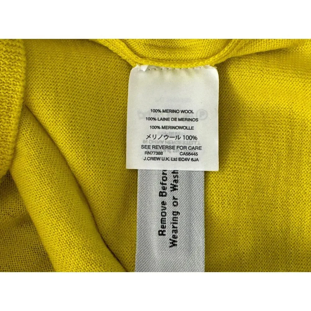 J Crew Merino Wool Long Sleeve Sweater‎ Women XS NWT Lightweight Pullover E1277